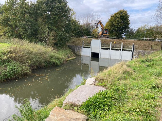 De sifon onder het Julianakanaal door Water-Stop.Nu (bron: Water-Stop.Nu)