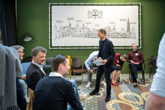 Sessie Lerende GO door Sander van Wettum (bron: Stichting Kennis Gebiedsontwikkeling)