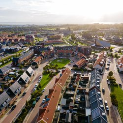 Luchtfoto van Urk, Flevoland door Fokke Baarssen (bron: Shutterstock)