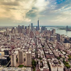 New York City, Cityscape van Manhattan door marchello74 (bron: shutterstock)