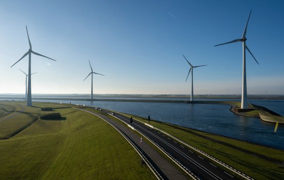 Windpark Krammer door Nadine van den Berg (bron: ruimtelijkeordening.nl)