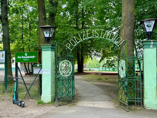 Polizeistadion door Kees de Graaf (bron: Kees de Graaf)