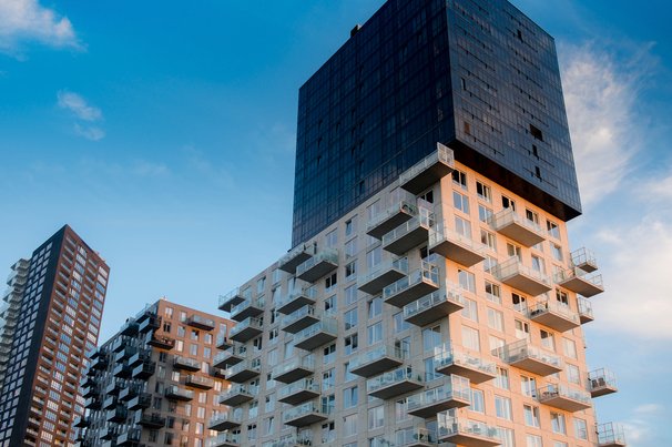 Appartementencomplex, Spijkenisse door Olena Tselykh (bron: shutterstock)