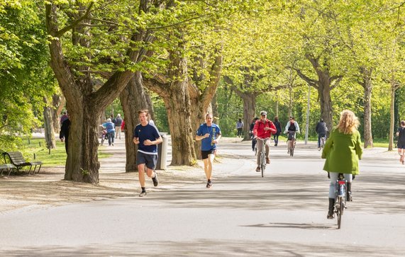 Het Vondelpark in Amsterdam door Jan van der Wolf (bron: Shutterstock)