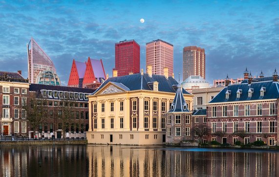 Mauritshuis, Den Haag door pixelshop (bron: shutterstock)