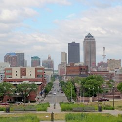 Des Moines in Iowa, Amerika door Matt Fowler KC (bron: Shutterstock)