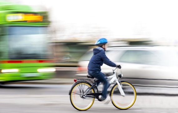 Fietser door Amy Johansson (bron: Shutterstock)