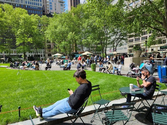 Bryant Park door Lex de Jong (bron: Urban Boost)