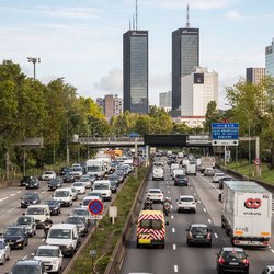 Boulevard Périphérique, Parijs door gabriel12 (bron: shutterstock)