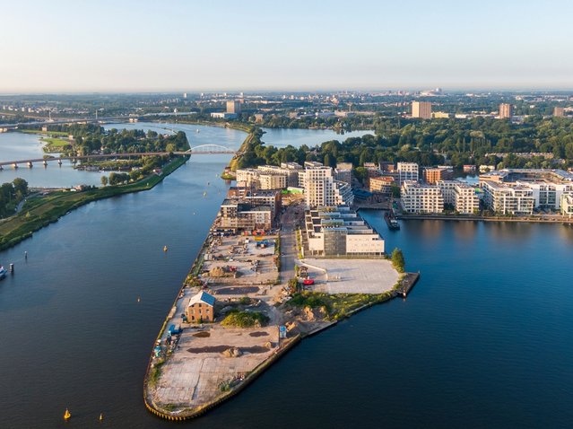 Het Cruquius-eiland in het Oostelijk Havengebied in Amsterdam-Oost door IURII BURIAK (bron: shutterstock)