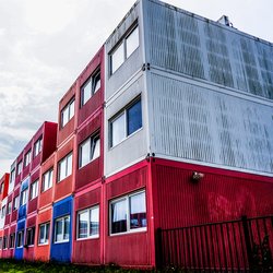 flexwoningen in Amsterdam door Gareth Lowndes (bron: shutterstock)