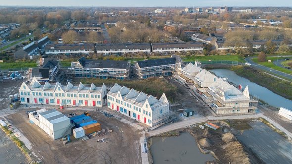 Woonwijk in aanbouw in Haagstede, Maarssenbroek door Swen van de Vlierd (bron: Shutterstock)