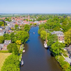 Luchtfoto van Loenen aan de Vecht door Steve Photography (bron: Shutterstock)