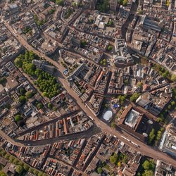 Luchtfoto Utrecht door Marnix Foeken (bron: shutterstock.com)