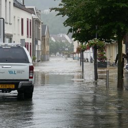 Overstroming in Valkenburg door MyStockVideo (bron: Shutterstock)