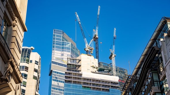 Wolkenkrabber in Londen in aanbouw door WD Stock Photos (bron: Shutterstock)