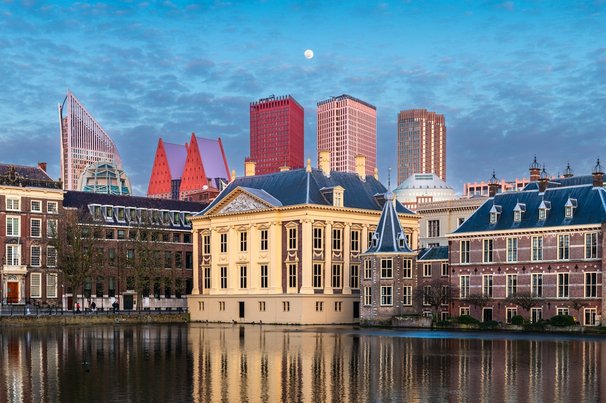 Mauritshuis, Den Haag door pixelshop (bron: shutterstock)