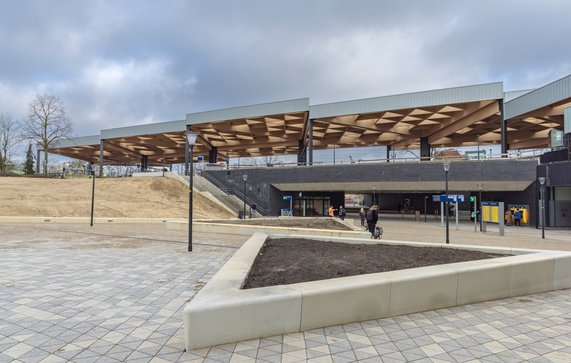 Station Ede-Wageningen door INTREEGUE Photography (bron: Shutterstock)