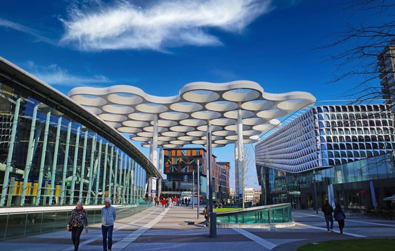 Stationsplein, Utrecht door Ralf Liebhold (bron: shutterstock.com)