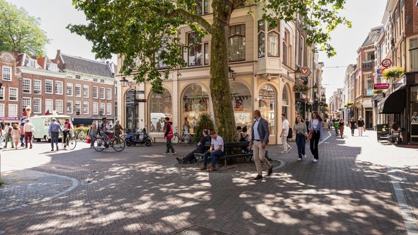 Straat in Utrecht door Wolf-photography (bron: Shutterstock)