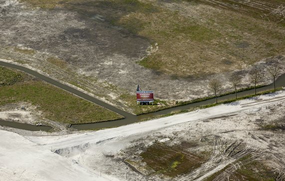 Zwaagdijk, Nederland door Aerovista Luchtfotografie (bron: Shutterstock)