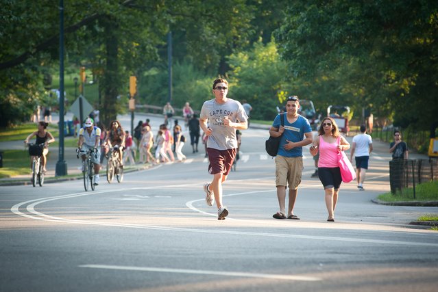 Hardlopers in het park door pio3 (bron: Shutterstock)