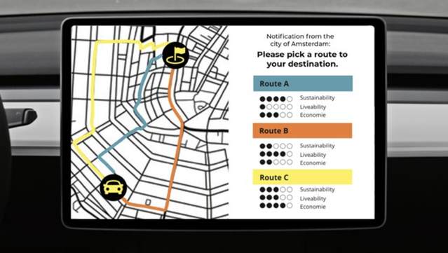 Navigatieapp door Responsible Sensing Lab (bron: Responsible Sensing Lab)