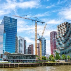 Bouwplaats Rotterdam, Zuid-Holland door Atosan (bron: Shutterstock)