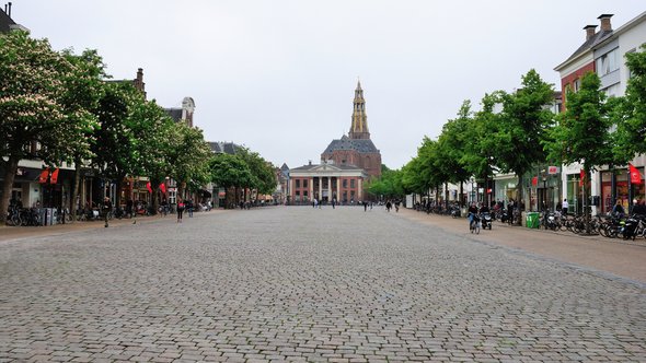 Vismarkt, Groningen door Nina Alizada (bron: shutterstock)