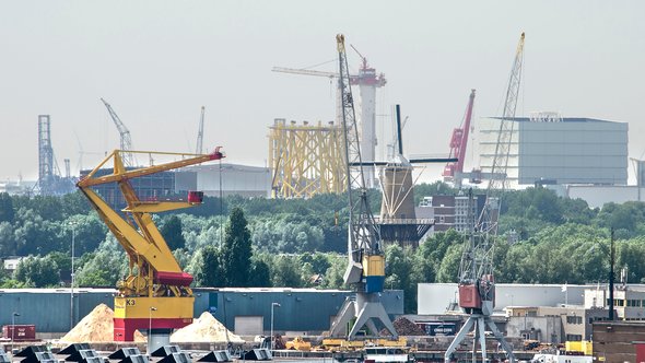 Merwe Vierhavens, Rotterdam door Frans Blok (bron: Shutterstock)