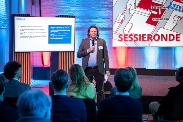 Sessie Corporaties in GO door Sander van Wettum (bron: Stichting Kennis Gebiedsontwikkeling)