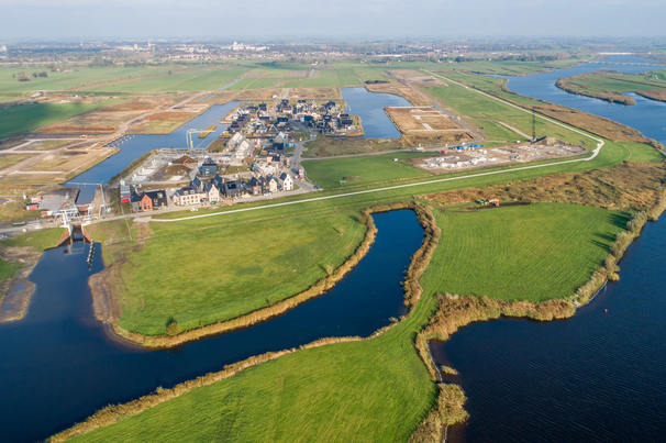 Luchtfoto Dorp Reeve door Gemeente Kampen (bron: Gemeente Kampen)