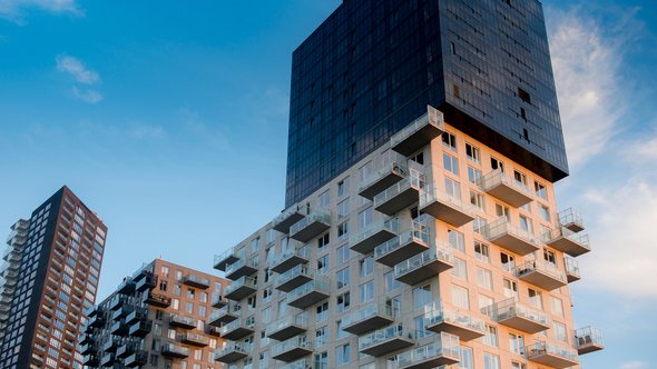 Appartementencomplex, Spijkenisse door Olena Tselykh (bron: shutterstock)