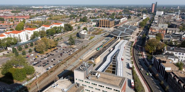 Spoorzone Tilburg 2020 door Gerdien Wolthaus Paauw (bron: Gebiedsontwikkeling.nu)