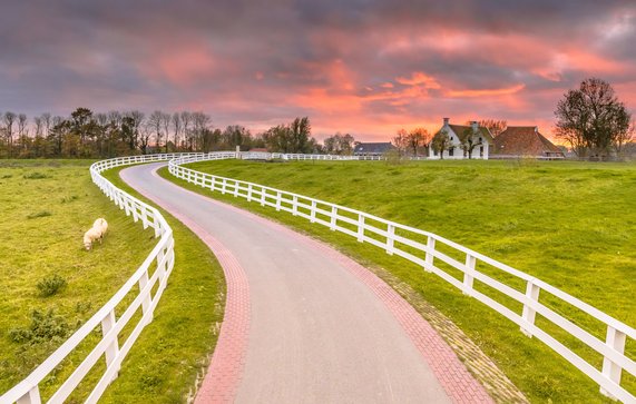 Het platteland van Groningen door Rudmer Zwerver (bron: Shutterstock)