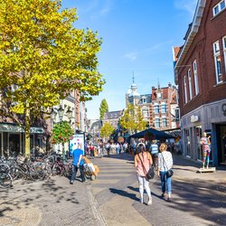 Winkelstraat in Venlo door Petr Pohudka (bron: Shutterstock)