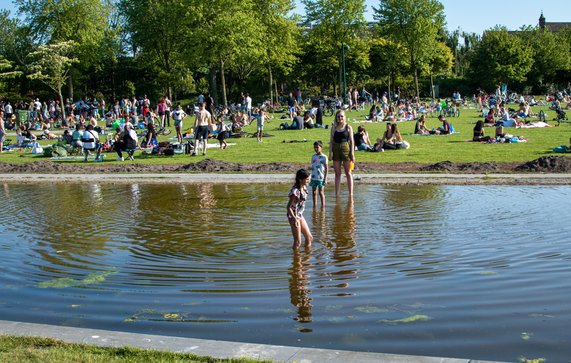 Park Westergasfabriek in Amsterdam door Pragya Arora (bron: Shutterstock)