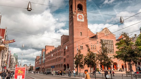 Beurs van Berlage door ColorMaker (bron: Shutterstock)