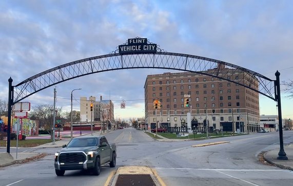 “Vehicle City”, Flint, Stad in Michigan door Rinske Brand (bron: Gebiedsontwikkeling.nu)