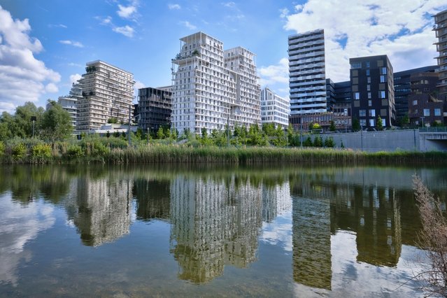 Clichy-Batignolles Eco-District in Parijs door Berk Ozdemir (bron: Shutterstock)